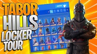 My Fortnite Locker Tour Tabor Hill Season 1 Through 12 Locker Showcase [upl. by Unhsiv836]