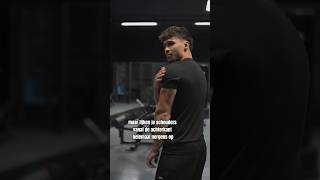 ACHTERKANT SCHOUDERS TRAINEN shoulderworkout motivation afvallen gymmotivation gymshorts [upl. by Aryk]