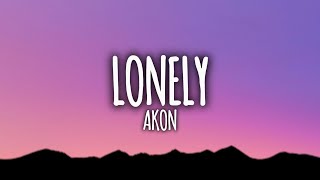 Akon  Lonely Lyrics [upl. by Lasala381]