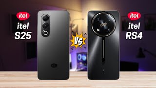 itel S25 vs itel RS4  Comparison [upl. by Concordia413]