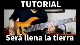 TUTORIAL Será llena la tierra Bass tutorial vicglez [upl. by Mozart]