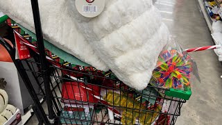 Shopping for my 16 kids  Christmas dollar tree haul [upl. by Rene]