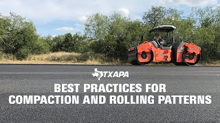 TXAPA Best Practices for Compaction and Rolling Patterns [upl. by Ynatil]