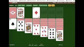 How to play Klondike Solitaire  In 60 seconds [upl. by Roter56]