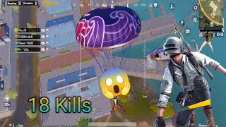 18 Kills🔥MY NEW HIGHLIGHT KILL RECORD EVER🔥 pubg mobile bgmi world record [upl. by Annaili]