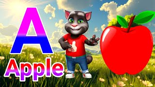 A for Apple B for Ball C for Cat D For Dog Learning Tv Phonics Song A To Z Alphabet [upl. by Berners]