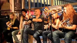 Sabaton live Acoustic at Bengans Stockholm  Entire Event [upl. by Okajima588]