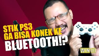 Stik PS3 Tidak Mau Konek ke Bluetooth PC SCPTOOLKIT [upl. by Lledal]