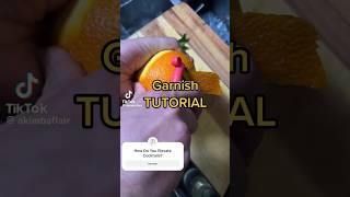 An Easy amp Quick Cocktail Garnish Tutorial [upl. by Anilrats341]