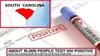 South Carolina Faces HIV Crisis After 15K People Have Tested Positive [upl. by Marelda]