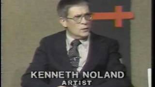 About the Arts Kenneth Noland and Diane Waldman 1977 [upl. by Yelyah]