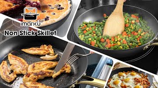 Imarku Cast Iron Skillet  Best Cast Iron Skillet [upl. by Nottus]