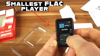 SanDisk Sansa Clip mp3 player unboxing  Start up [upl. by Handel]