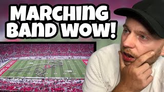 Brit Reacts To Ohio State Marching Band Tribute to Blockbuster Movies [upl. by Hanoj]