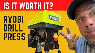 Ryobi Drill Press Review [upl. by Nnylyak]