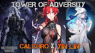 🌪️ TOWER OF ADVERSITY 14 HAZARD ZONE ⚡  CALCHROYINLIN 🔥 SHOREKEEPER 💪  WUTHERING WAVES [upl. by Inneg128]