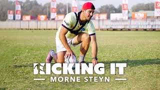 How to kick the perfect goal w Morne Steyn [upl. by Mozelle]