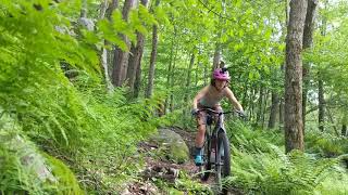 Ohiopyle Mountain Biking  McCune amp Kim Trails [upl. by Ameline]