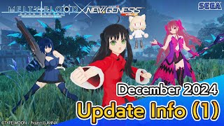 PSO2 NEW GENESIS December 2024 Update Information 1 [upl. by Srevart]