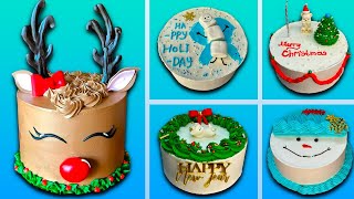 ULTIMATE MERRY CHRISTMAS CAKE COMPILATION 🎄❄️ AMAZING Christmas Cake Decoration 2024 [upl. by Madoc]