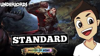 A surprise Master of None attempt in RANKED Dota Underlords [upl. by Akit176]