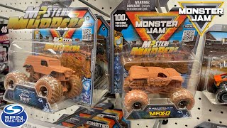 NEW Spin Master Monster Jam Series 3 MYSTERY MUDDERS SonUva Digger amp MaxD INSTORE amp Review [upl. by Sharman341]