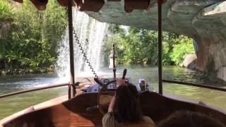 Jungle Cruise  Magic Kingdom  Backside of Water [upl. by Llemij]