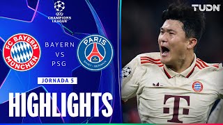 HIGHLIGHTS  Bayern Munich vs PSG  UEFA Champions League 2425  TUDN [upl. by Sheena145]