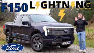 Her er den STØRSTE ELBIL du kan købe Ford F150 Lightning TEST [upl. by Veradia747]