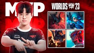 Everything ZEUS did at WORLDS 2023  FIRST Finals MVP 🏆 Highlights [upl. by Asselim]