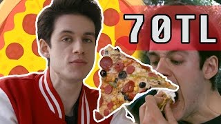 3TL Pizza vs 70TL Pizza SonradanGorme [upl. by Aland]