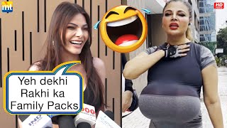 Sherlyn Chopra makes Fun of Rakhi Sawant in Public  Sajid Khan Raj Kundra Sunny Leone [upl. by Elletsyrk]