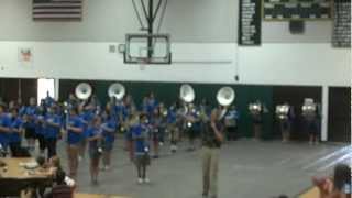 World Famous Beardsley Marching Band  Theme Song Theme from Rocky [upl. by Aneetsirk]