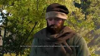 The Witcher 3  Contract The Merry Widow Gravedigger Introduction Job Briefing Dialogue Tree PS4 [upl. by Daas]