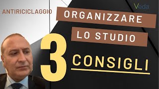 Organizzazione antiriciclaggio le tre cose da sapere [upl. by Cora]