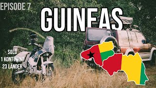 Nicht mehr alleine unterwegs Die Guineas Alleine durch Afrika Episode 7 [upl. by Nais]