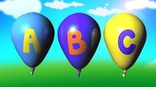 The ABC Balloon Song  Cartoon Videos For Toddlers  Kids Baby Club [upl. by Lora]