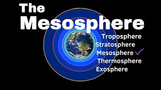 The Mesosphere  Layers of Earths Atmosphere [upl. by Ackley]