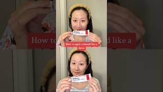 How to apply tretinoin dermatologist approved skincareroutine retinol skincaretips shorts [upl. by Chavey]