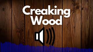 Creaking Wood Sound Effects Ship  Floor  No Copyright [upl. by Beane832]