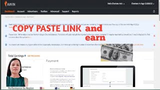 Best affiliate marketing programs  how to use awin deeplinker [upl. by Hoopen]