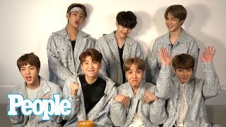 BTS Reveal Whos the Most Romantic Messiest amp More  PEOPLE [upl. by Tolley]