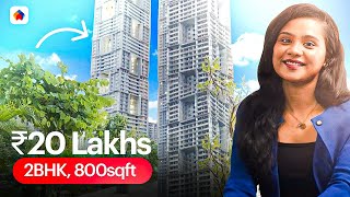 I Spent 20 Lakhs on Interiors to Get My DREAM 2BHK in Mumbai [upl. by Nomelihp]