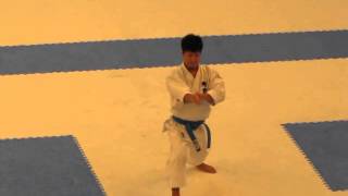 Koji Arimoto performs kata Kankudai [upl. by Evangelist]