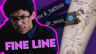 THE FINE LINE TATTOO TREND [upl. by Enoj910]