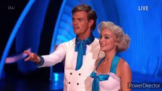 Regan Gascoigne and Karina Manta skating in Dancing on Ice Torvill amp Dean Week 6322 [upl. by Nirrol232]