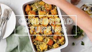 Cornbread Stuffing  Love amp Lemons [upl. by Alveta]