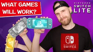 Nintendo Switch Lite  What Games Are Compatible [upl. by Nodnerb481]