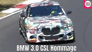 BMW 30 CSL Hommage Exhaust Sound [upl. by Nwahsir321]