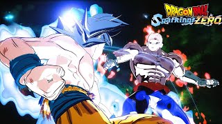 New Ultra Instinct Goku vs Jiren Gameplay Clip  Dragon Ball Sparking Zero [upl. by Nomla]